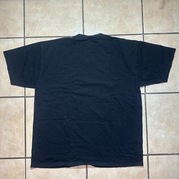 Vintage Y2K Anvil Roswell New Mexico Black Graphic T-Shirt Mens Size XL - Picture 6 of 6